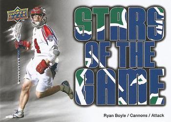 2010 Upper Deck Major League Lacrosse #88 Ryan Boyle Front